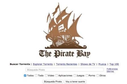 alternativas a la bahia pirata