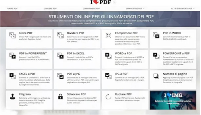 Cómo editar PDF en línea con IlovePdf
