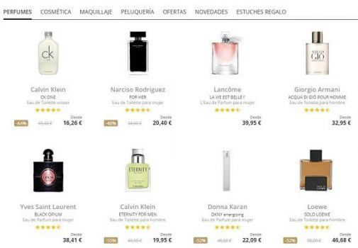 Outlet de perfumes club online