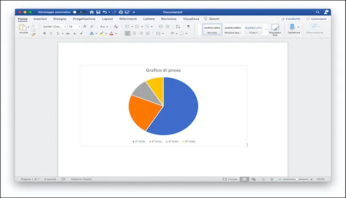 Cómo crear un gráfico en Microsoft Word