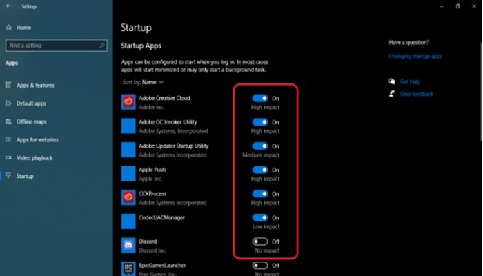 ¿Cómo deshabilitar aplicaciones en Windows 10?