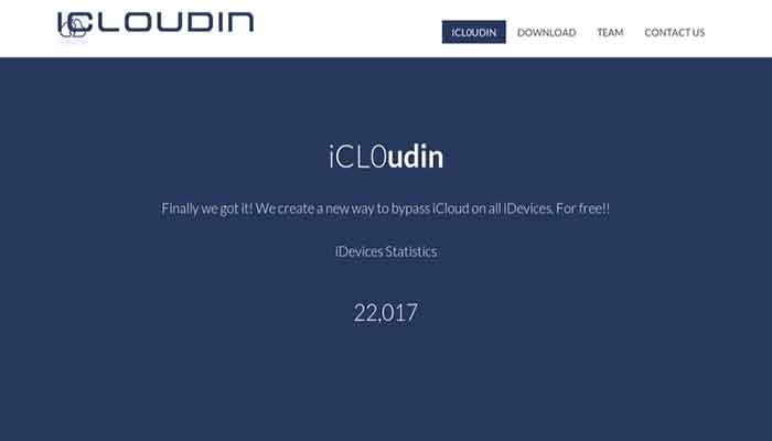 software icloudin para eliminar iCloud