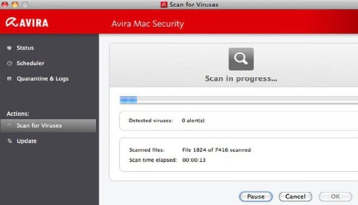 Antivirus Avira para Mac