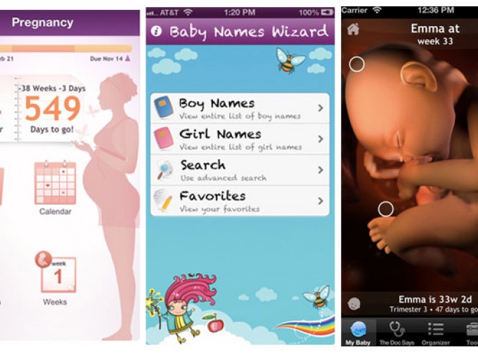 aplicación para padres y mujeres embarazadas